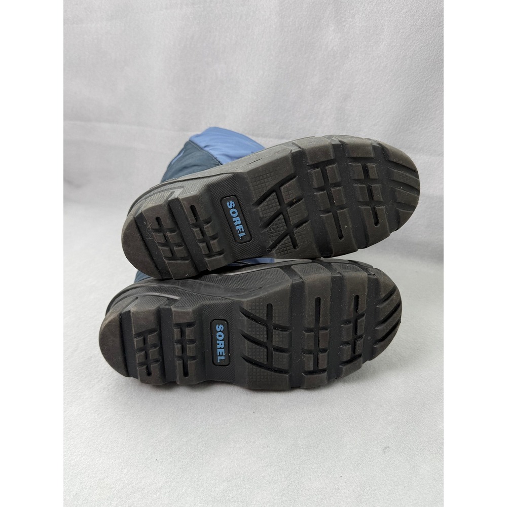 Sorel Kids Flurry Blue Waterproof Winter Snow Boots NY1799-498 Size 3 - Picture 7 of 8